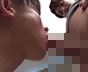 【ゲイ動画】イケメン二人が見つめ合い唇を重ね合わせ自然と愛撫へ！身体中を舐めシックスしないんでアナル責めしてから挿入してピストン！